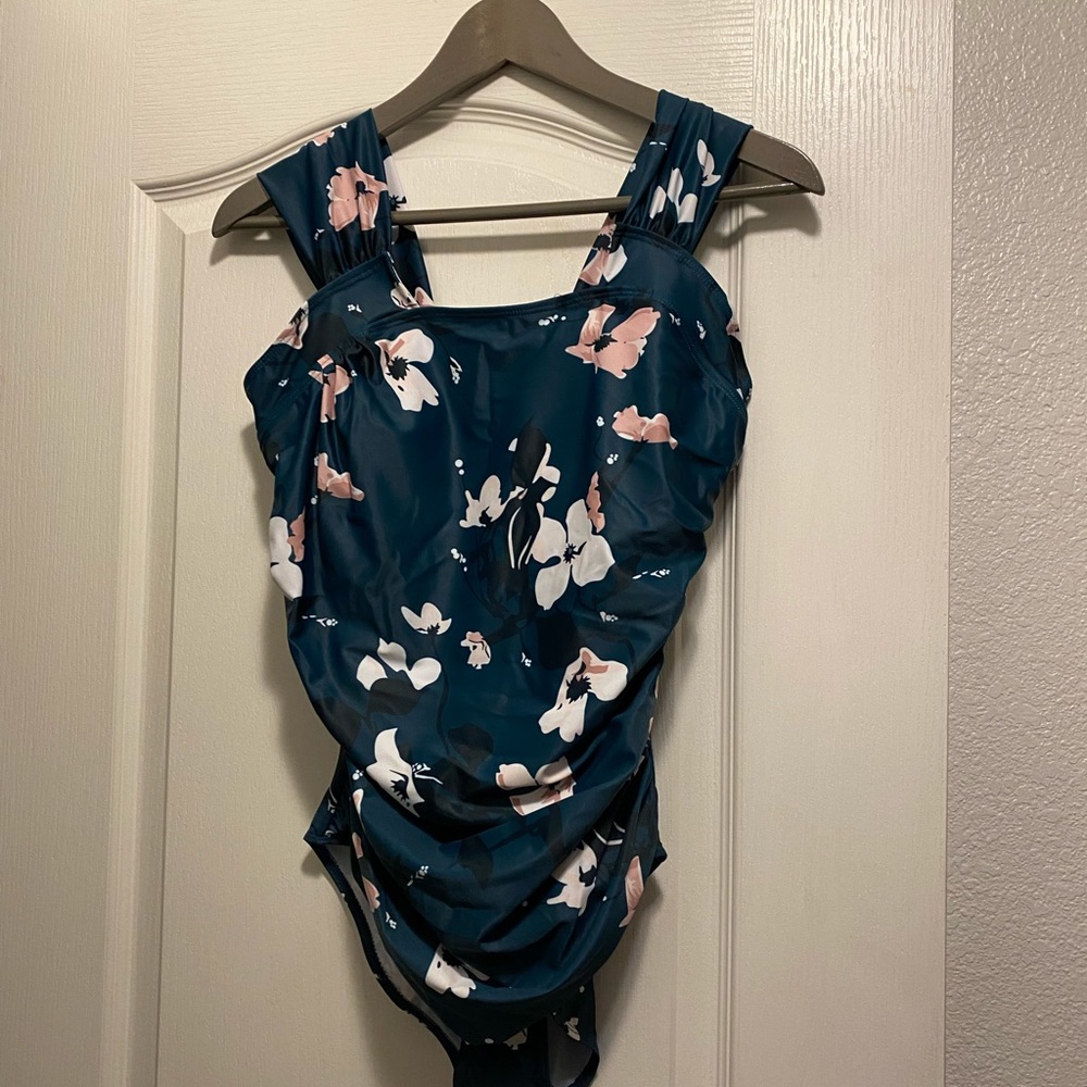 Brand new one piece floral swim suit